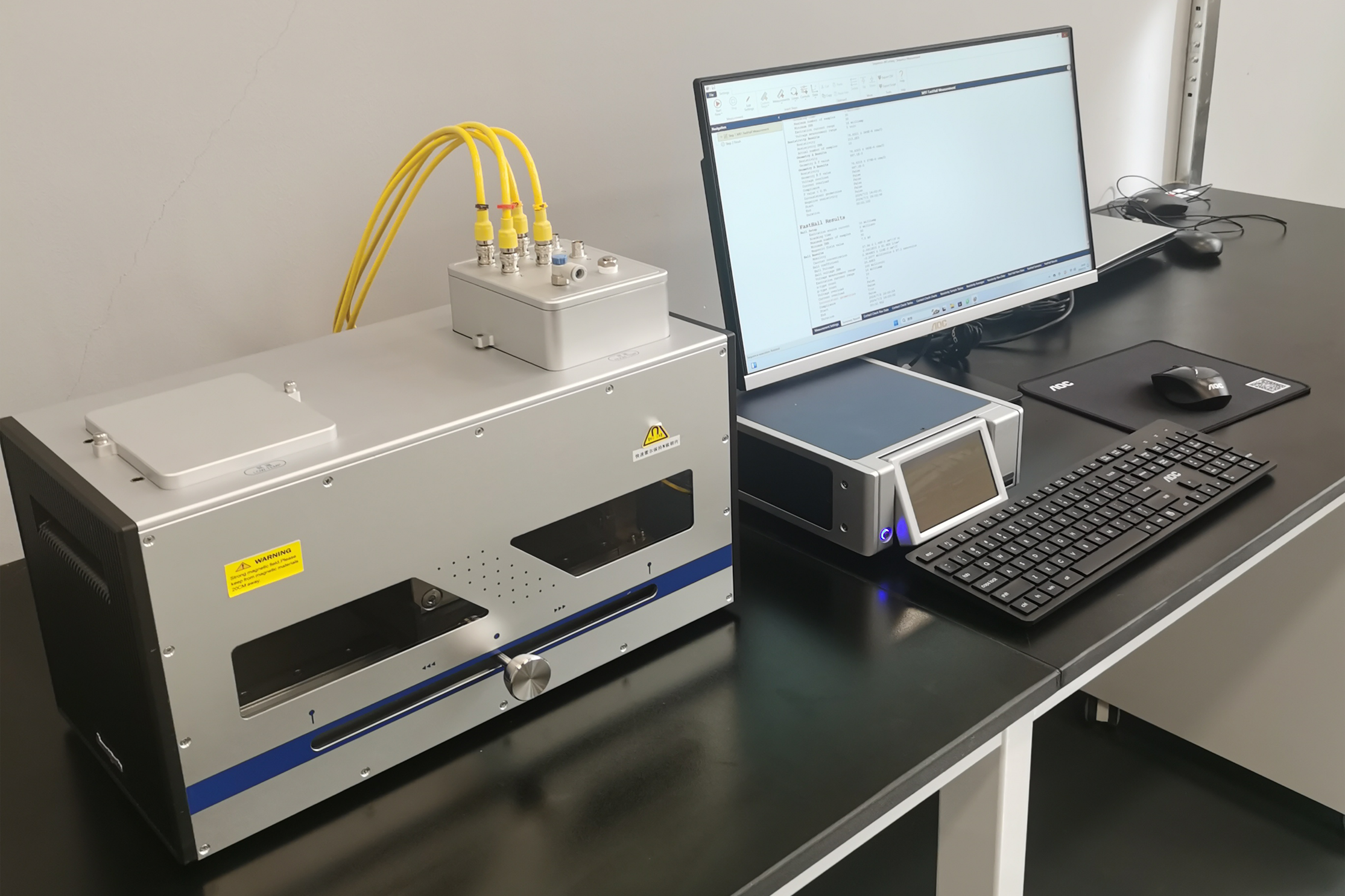 2024年7月深圳某大学在上海博彩平台推荐购买的永磁铁室温霍尔测试系统HSPM-07RT交付完成